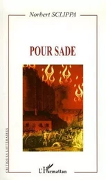 Pour Sade