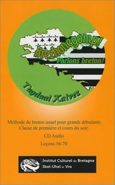 BREZHONEGOMP TOME 2 - PARLONS BRETON + CD AUDIO -  TUGDUAL KALVEZ - ICB