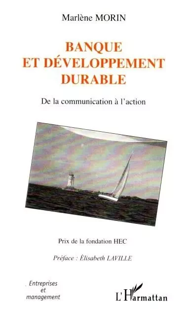 Banque et développement durable - Marlène Morin - Editions L'Harmattan