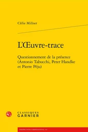 L'oeuvre-trace