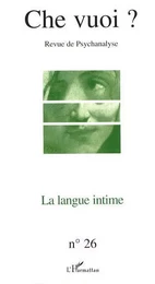 La langue intime