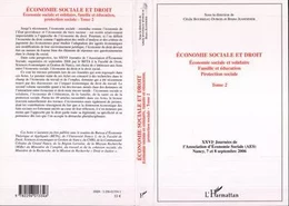 Economie sociale et droit (Tome 2)