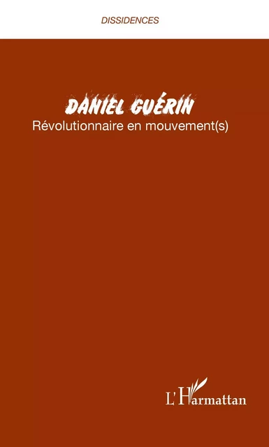 Daniel Guérin -  - Editions L'Harmattan