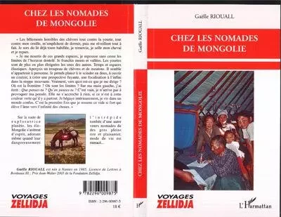 Chez les nomades de Mongolie - Gaëlle Riouall - Editions L'Harmattan