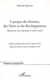 A propos des femmes, des Noirs et du développement