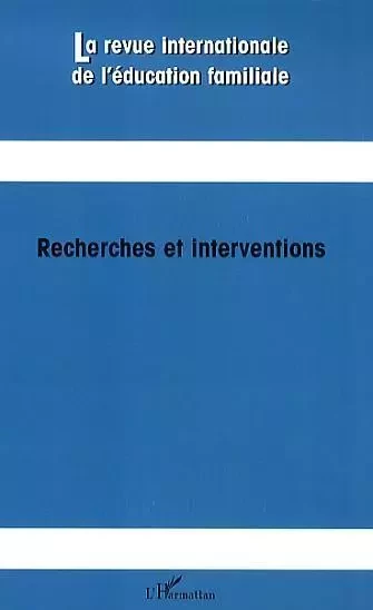 Recherches et interventions -  - Editions L'Harmattan