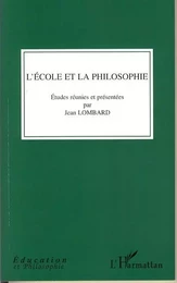 L'école et la philosophie