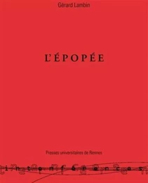 EPOPEE GENESE D UN GENRE LITTERAIRE EN GRECE