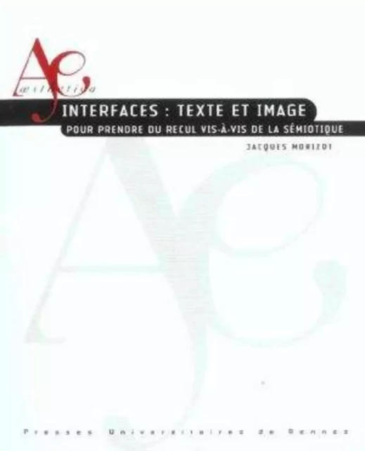 INTERFACES TEXTE ET IMAGE -  PUR - PU RENNES