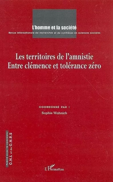 Les territoires de l'amnistie -  - Editions L'Harmattan