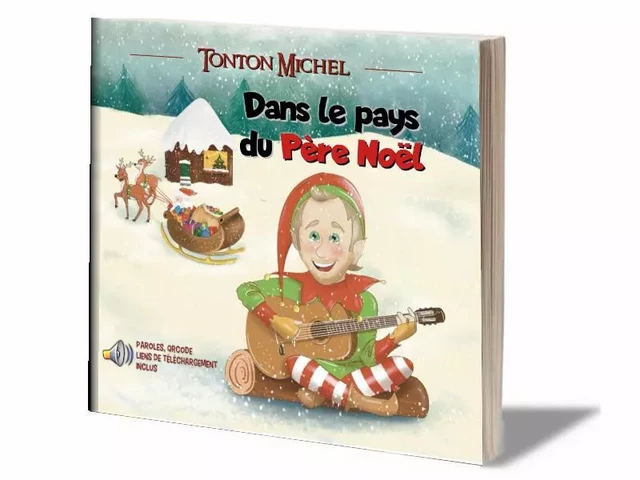 Dans le pays du Père Noël (Livre-Audio) -  Tonton Michel - MK67 KAMISHIBAI