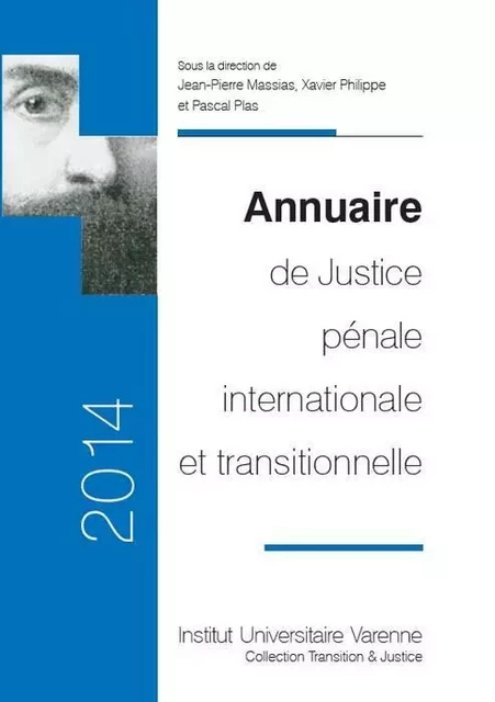 annuaire de justice pénale internationale et transitionnelle 2014 -  Collectif - IUV