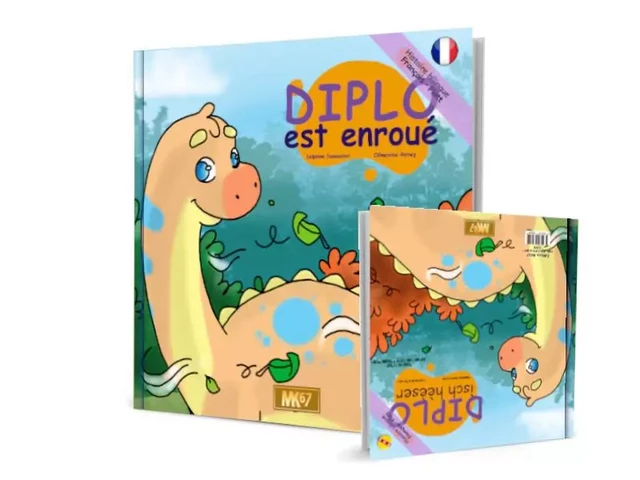 Diplo ìsch hèèser / Diplo est enroué (Français-Platt) - Delphine Dumouchel, Clémentine PERNEY - MK67 KAMISHIBAI