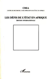 Les défis de l'Etat en Afrique