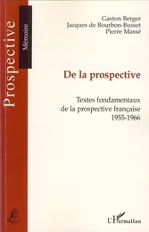 De la prospective