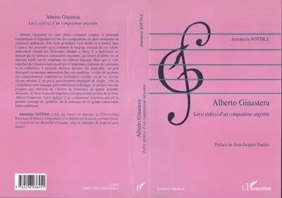 Alberto Ginastera - Antonieta Sottile - Editions L'Harmattan