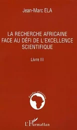 La recherche africaine face au défi de l'excellence scientifique