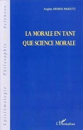 La morale en tant que science morale