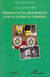 Perspectives historiques sur le genre en Afrique