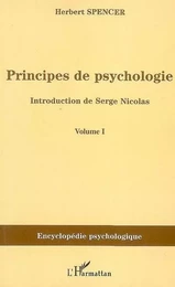 Principes de psychologie (volume 1)