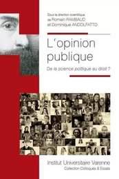 L'OPINION PUBLIQUE