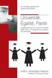 UNIVERSITE, EGALITE, PARITE