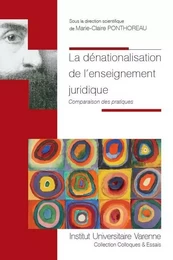 LA DÉNATIONALISATION DE L'ENSEIGNEMENT JURIDIQUE