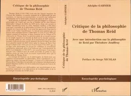 Critique de la philosophie de Thomas Reid