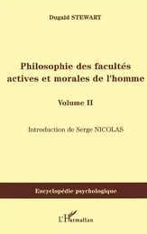 Philosophie des facultés actives et morales de l'homme