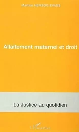 Allaitement maternel et droit