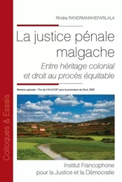 La justice pénale malgache