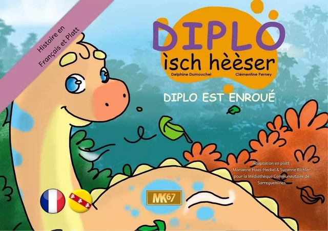 Diplo ìsch hèèser / Diplo est enroué (Platt-Français) [KAMISHIBAI] - Delphine Dumouchel - MK67 KAMISHIBAI