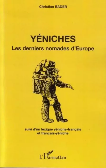 Yéniches - Christian Bader - Editions L'Harmattan