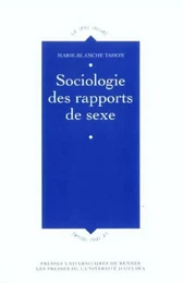 SOCIOLOGIE DES RAPPORTS DE SEXE