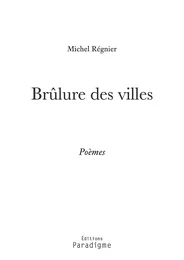 Brûlure des villes