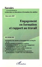 Engagement en formation et rapport au travail