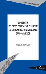 L'objectif de développement durable de l'Organisation Mondiale du Commerce