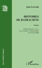 Histoires de batraciens