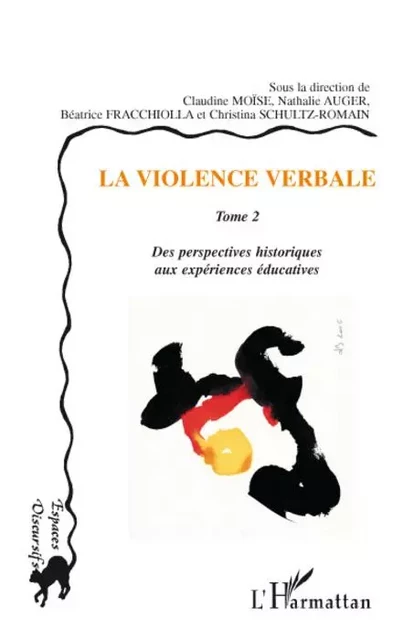 La violence verbale Tome 2 -  - Editions L'Harmattan