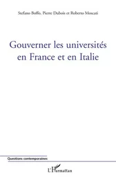 Gouverner les universités en France et en Italie