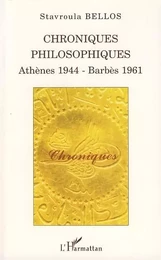 Chroniques philosophiques