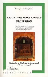 Connaissance comme profession