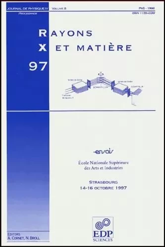 RX'97 - RAYONS X ET MATIERE - PR5-1998 -  CORNET/BROLL - EDP SCIENCES