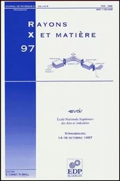 RX'97 - RAYONS X ET MATIERE - PR5-1998