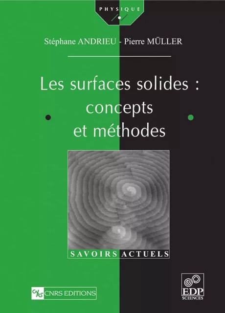 Les Surfaces solides : concepts et méthodes - Stéphane Andrieu - EDP SCIENCES