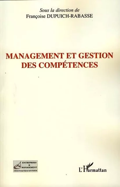 Management et gestion des compétences -  - Editions L'Harmattan