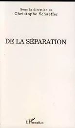 De la séparation