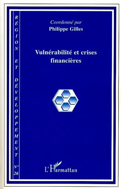 Vulnérabilité et crises financières -  - Editions L'Harmattan