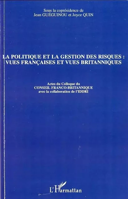 La politique et la gestion des risques -  - Editions L'Harmattan