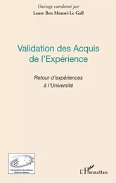 Validation des Acquis de l'Expérience